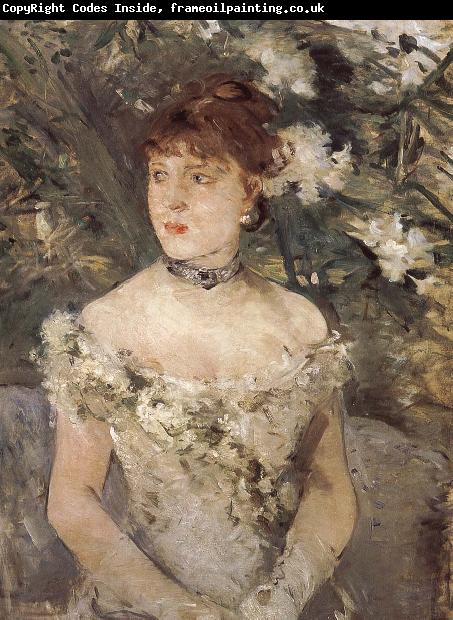 Berthe Morisot The woman dress for ball